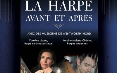 :: Stellar Sonata for electroacoustic harp :: in Quebec pre-premiere on June 8th