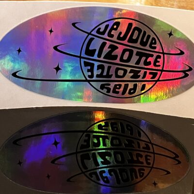 Autocollant holographique